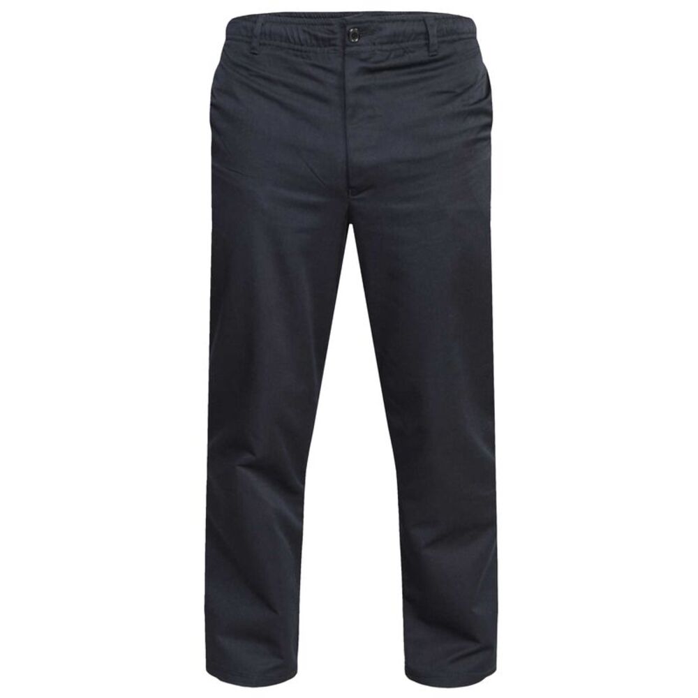 Duke Mens D555 Basilio Elasticated Waist Rugby Pants / Black